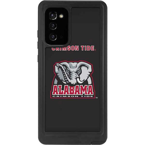 University of Alabama Primary Logo Galaxy Note20 5G Waterproof Case