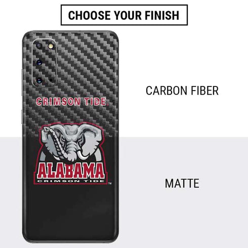 University of Alabama Primary Logo Galaxy S20 Skin
