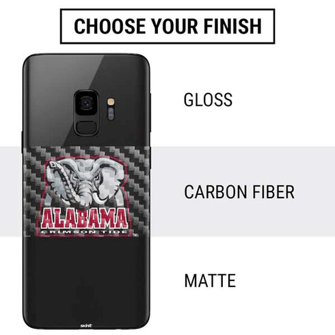 University of Alabama Primary Logo Galaxy S9 Skin
