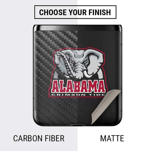 University of Alabama Primary Logo Galaxy Z Flip Skin