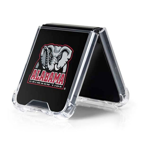 University of Alabama Primary Logo Galaxy Z Flip5 5G Clear Case