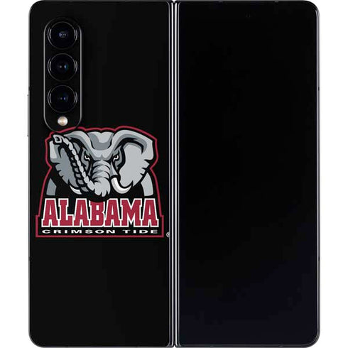 University of Alabama Primary Logo Galaxy Z Fold4 5G Skin