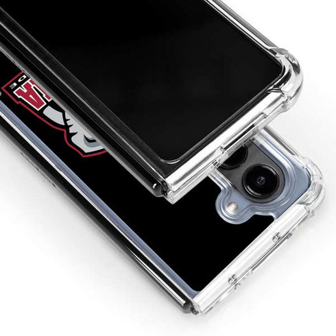 University of Alabama Primary Logo Galaxy Z Fold5 5G Clear Case
