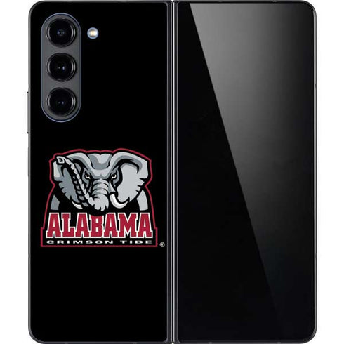University of Alabama Primary Logo Galaxy Z Fold5 5G Skin