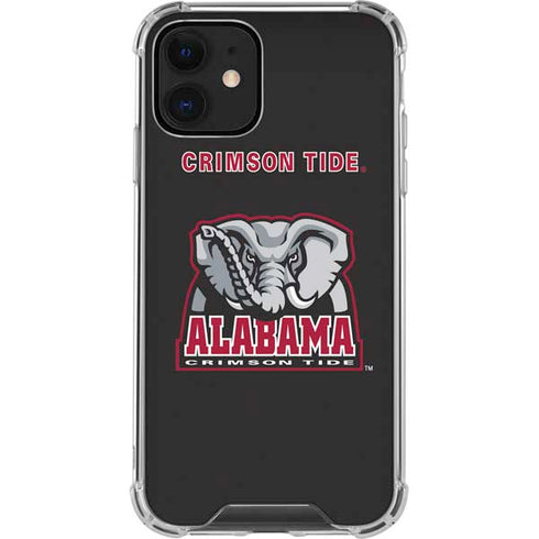 University of Alabama Primary Logo iPhone 12 Clear Case