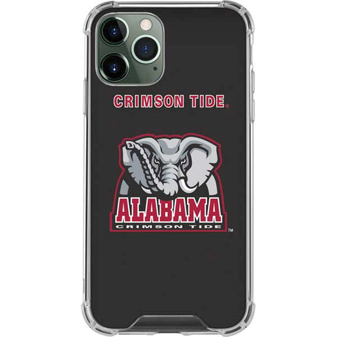University of Alabama Primary Logo iPhone 12 Pro Clear Case