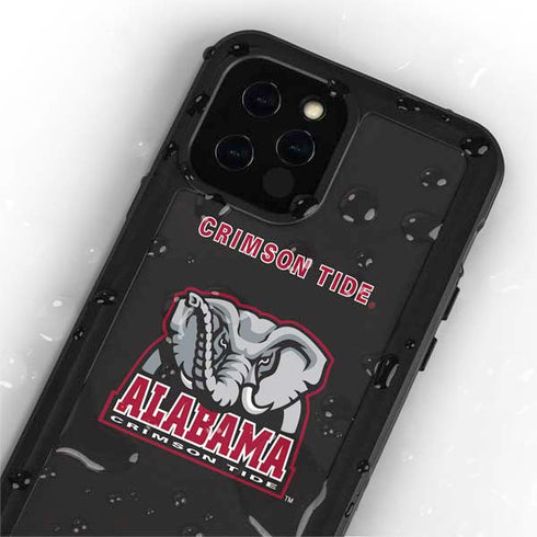University of Alabama Primary Logo iPhone 12 Pro Max Waterproof Case