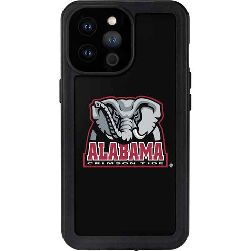 University of Alabama Primary Logo iPhone 14 Pro Max Waterproof Case