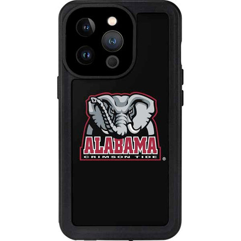 University of Alabama Primary Logo iPhone 14 Pro Waterproof Case