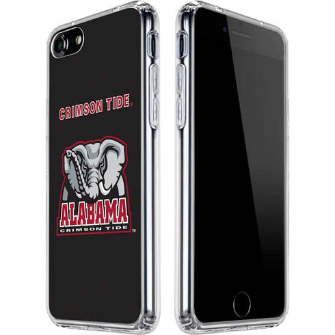 University of Alabama Primary Logo iPhone SE (2nd & 3rd Gen) Clear Case