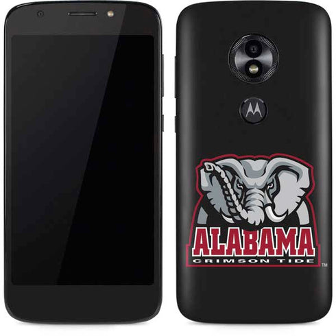 University of Alabama Primary Logo Moto E5 Play Skin