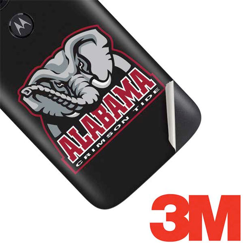 University of Alabama Primary Logo Moto E5 Play Skin