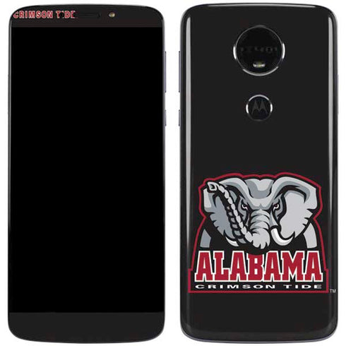 University of Alabama Primary Logo Moto E5 Plus Skin