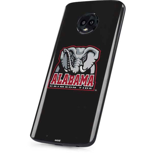 University of Alabama Primary Logo Moto G6 Skin