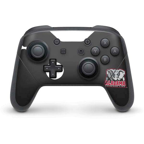 University of Alabama Primary Logo Nintendo Switch Pro Controller Skin