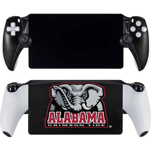 University of Alabama Primary Logo PlayStation Portal Remote Player Skin