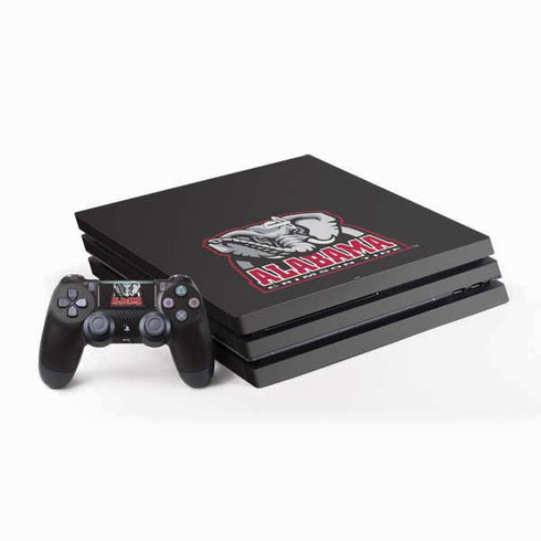 University of Alabama Primary Logo PS4 Pro Bundle Skin