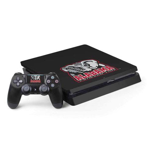 University of Alabama Primary Logo PS4 Slim Bundle Skin