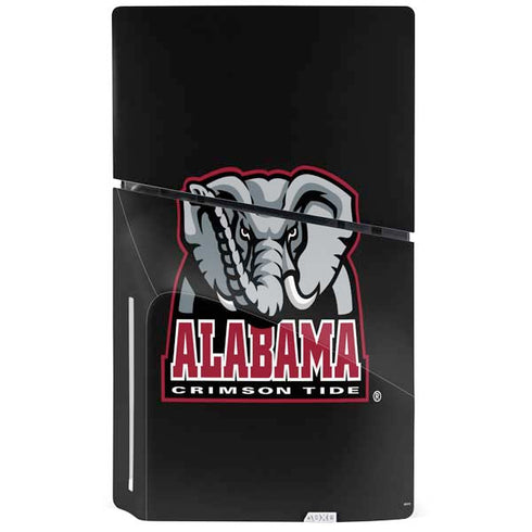 University of Alabama Primary Logo PS5 Slim Disk Bundle Skin