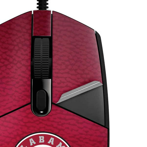 University of Alabama University Seal G203 Prodigy RGB Wired Gaming Mouse Skin