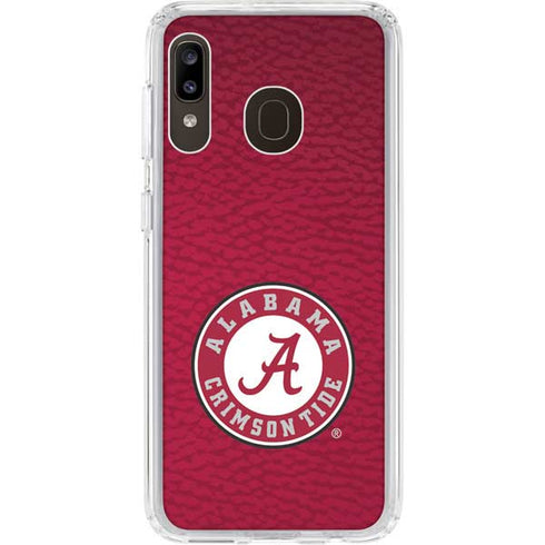 University of Alabama University Seal Galaxy A20 Clear Case