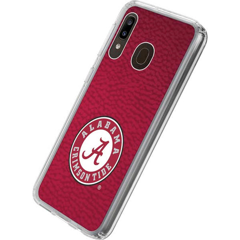 University of Alabama University Seal Galaxy A20 Clear Case
