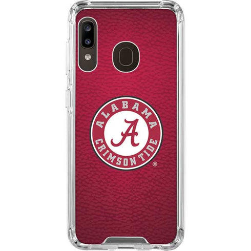 University of Alabama University Seal Galaxy A30 Clear Case