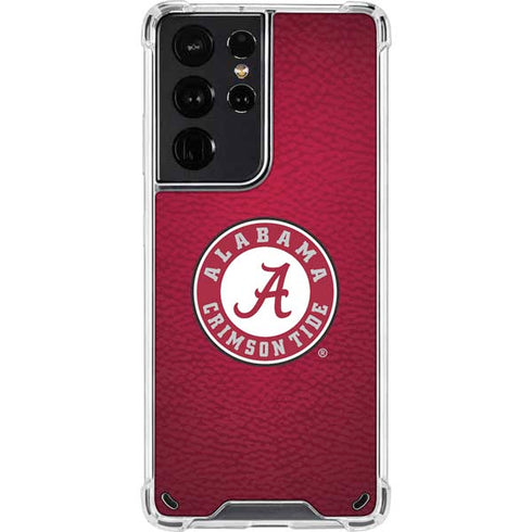 University of Alabama University Seal Galaxy S21 Ultra 5G Clear Case