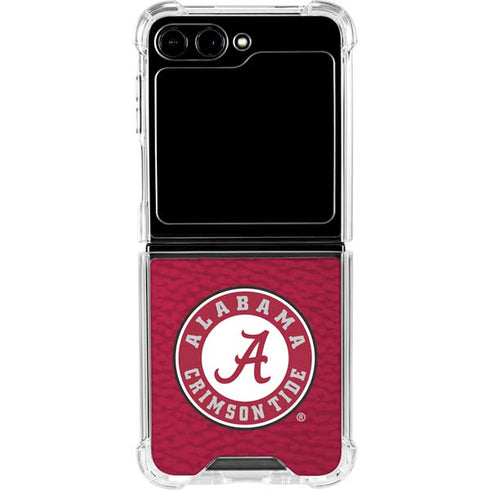 University of Alabama University Seal Galaxy Z Flip5 5G Clear Case