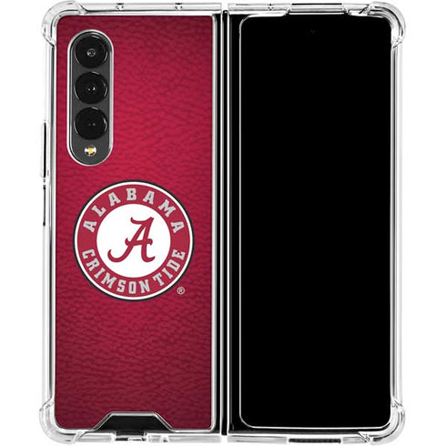University of Alabama University Seal Galaxy Z Fold4 5G Clear Case