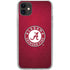 University of Alabama University Seal iPhone 11 Clear Case