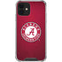 University of Alabama University Seal iPhone 12 Clear Case