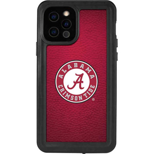 University of Alabama University Seal iPhone 12 Pro Waterproof Case