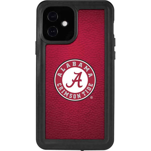 University of Alabama University Seal iPhone 12 Waterproof Case