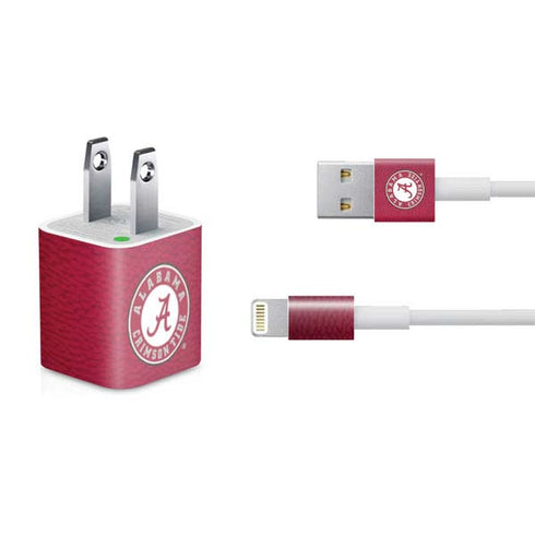 University of Alabama University Seal iPhone Charger (5W USB) Skin