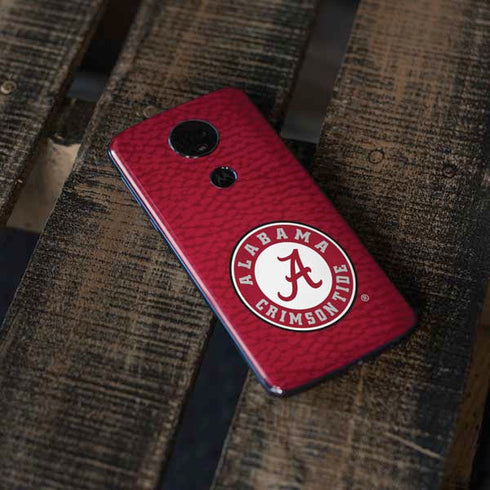 University of Alabama University Seal Moto E5 Plus Skin