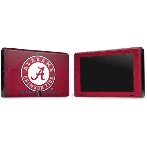 University of Alabama University Seal Nintendo Switch Bundle Skin