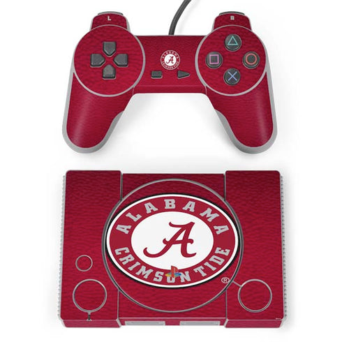 University of Alabama University Seal PlayStation Classic Bundle Skin