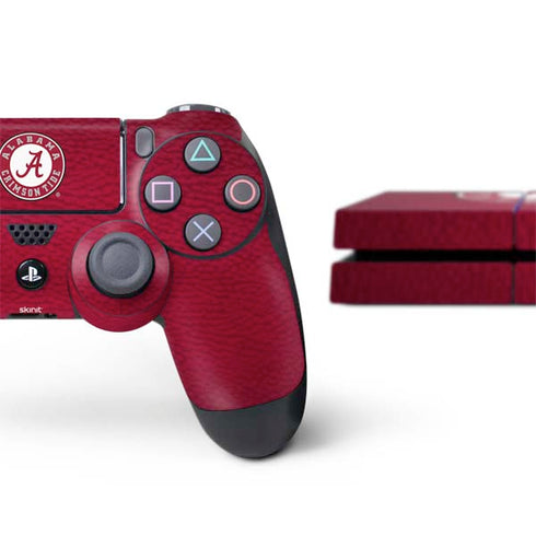 University of Alabama University Seal PS4 Console and Controller Bundle Skin