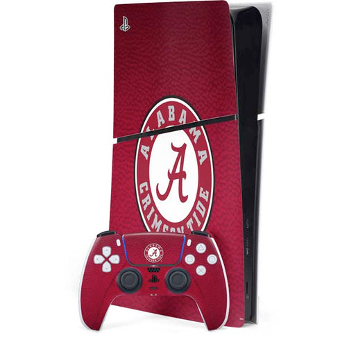 University of Alabama University Seal PS5 Slim Digital Edition Bundle Skin