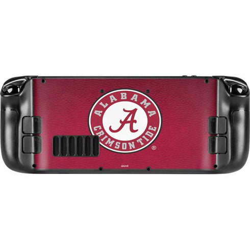 University of Alabama University Seal Steam Deck Handheld Gaming Computer Skin