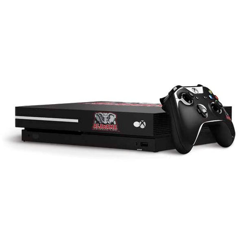 University of Alabama Primary Logo Xbox One X Bundle Skin