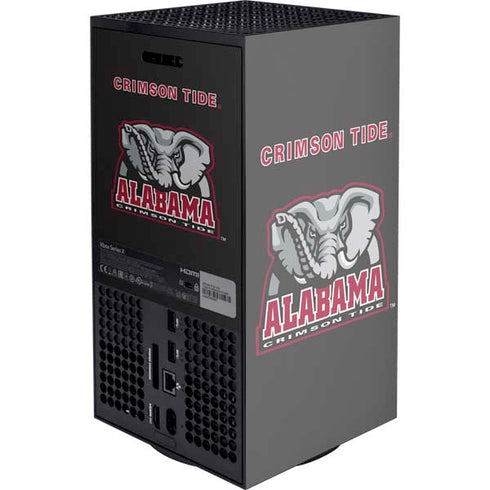 University of Alabama Primary Logo Xbox Series X Console Skin