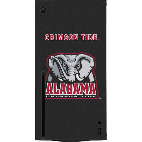 University of Alabama Primary Logo Xbox Series X Console Skin