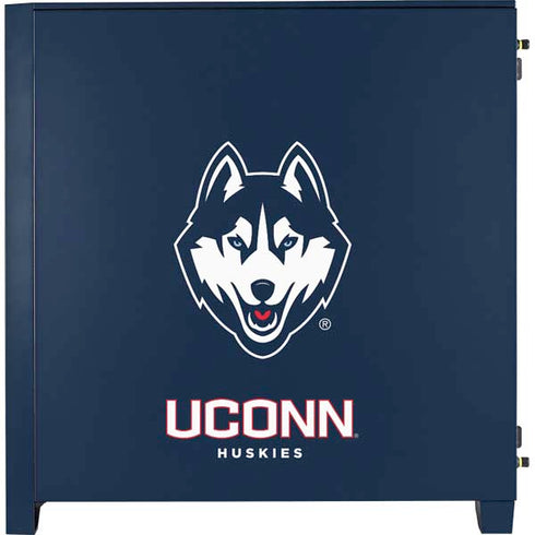 University of Connecticut Huskies Corsair 4000D Tempered Glass Mid-Tower ATX Case Skin