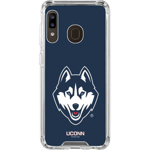 University of Connecticut Huskies Galaxy A30 Clear Case