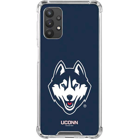 University of Connecticut Huskies Galaxy A32 5G Clear Case