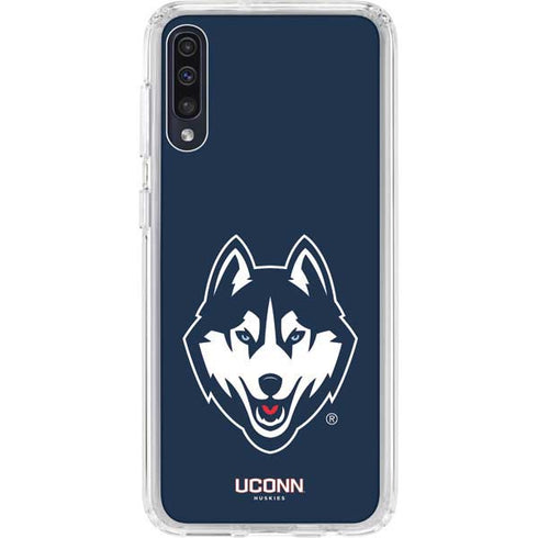 University of Connecticut Huskies Galaxy A50 Clear Case