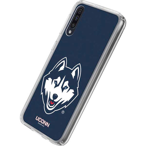 University of Connecticut Huskies Galaxy A50 Clear Case