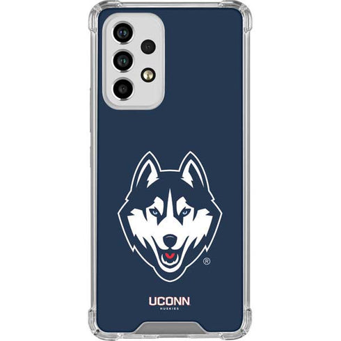 University of Connecticut Huskies Galaxy A53 5G Clear Case
